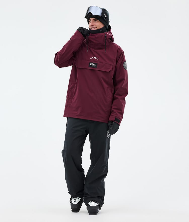 Dope Blizzard Ski Jacket Men Burgundy, Image 2 of 8