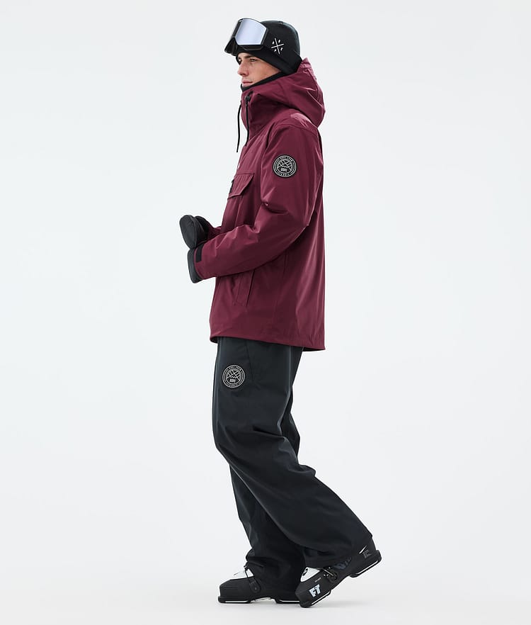 Dope Blizzard Ski Jacket Men Burgundy, Image 3 of 8
