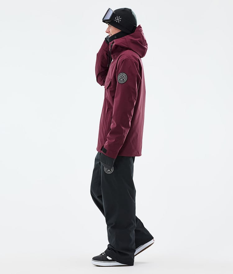Dope Blizzard Snowboard Jacket Men Burgundy, Image 3 of 8