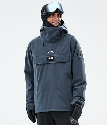 Dope Blizzard Snowboard Jacket Metal Blue