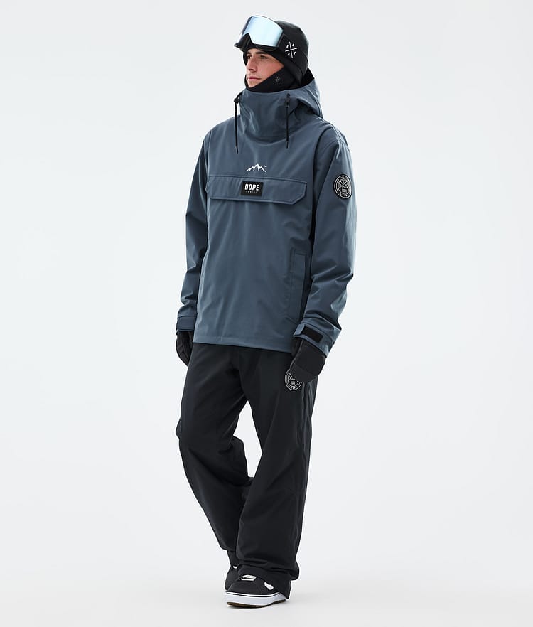Dope Blizzard Snowboard Jacket Men Metal Blue, Image 2 of 8