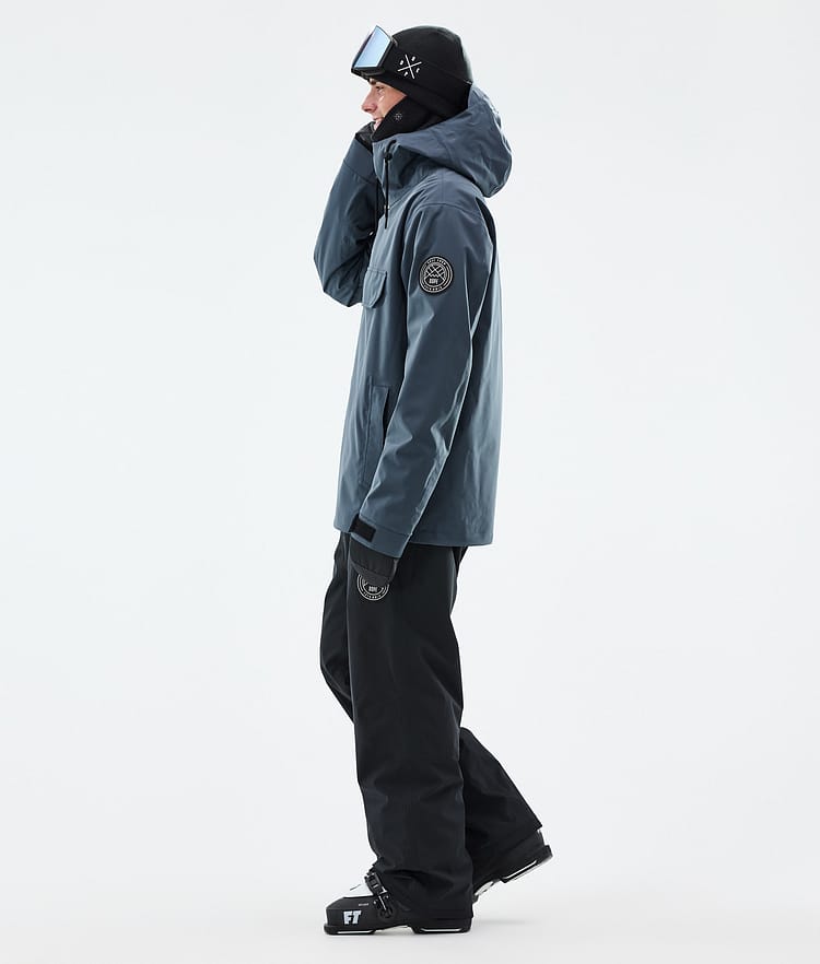 Dope Blizzard Ski Jacket Men Metal Blue, Image 3 of 8
