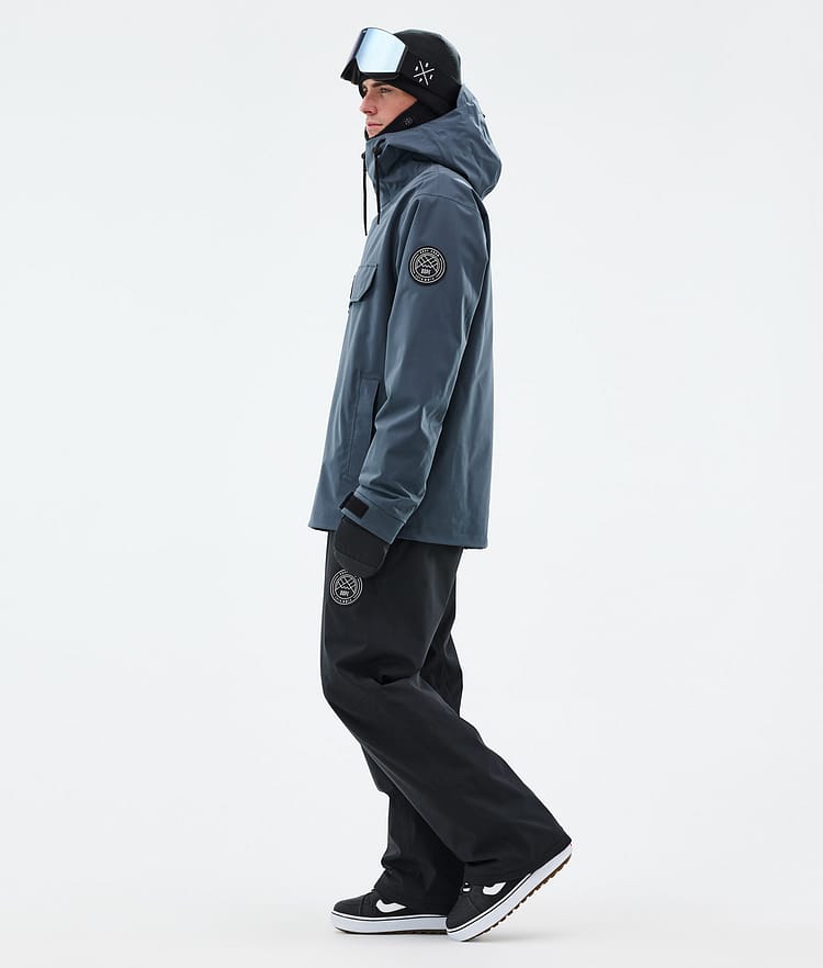 Dope Blizzard Snowboard Jacket Men Metal Blue, Image 3 of 8