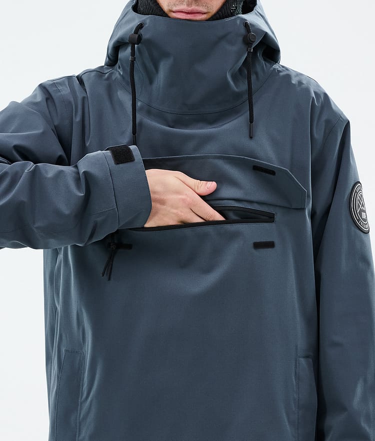 Dope Blizzard Ski Jacket Men Metal Blue, Image 8 of 8