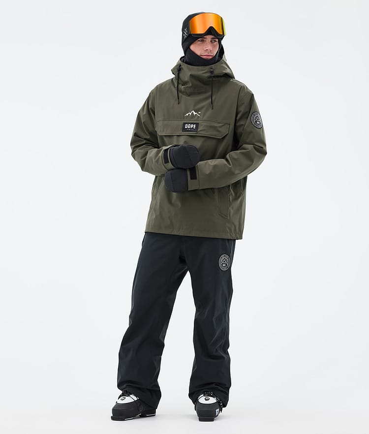 Dope Blizzard Ski Jacket Men Olive Green, Image 2 of 8