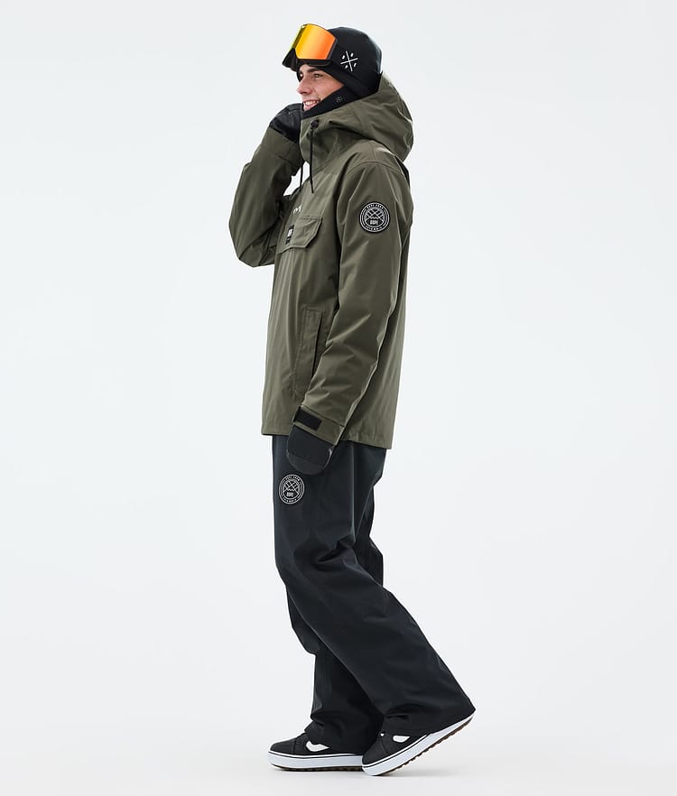 Dope Blizzard Snowboard Jacket Men Olive Green, Image 3 of 8