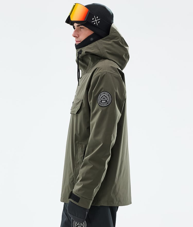Dope Blizzard Snowboard Jacket Men Olive Green, Image 5 of 8
