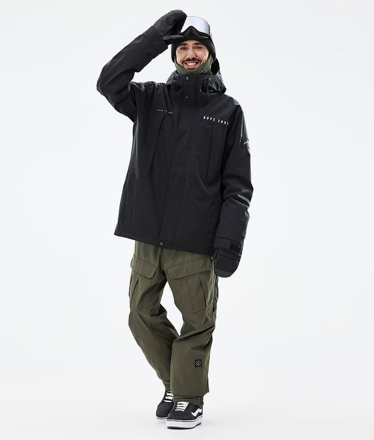 Dope Ranger Bunda na Snowboard Pánské Black, Image 3 of 10