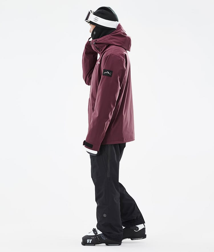 Dope Ranger Kurtka Narciarska Mężczyźni Burgundy, Image 4 of 10