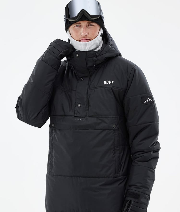 Dope Puffer Bunda na Snowboard Pánské Black, Image 2 of 9