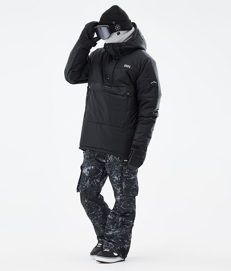 Dope Puffer Bunda na Snowboard Pánské Black, Image 3 of 9