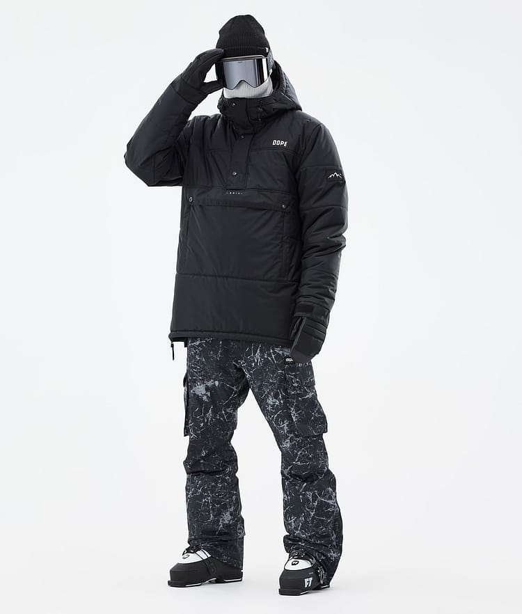 Dope Puffer Lyžařská Bunda Pánské Black, Image 3 of 9