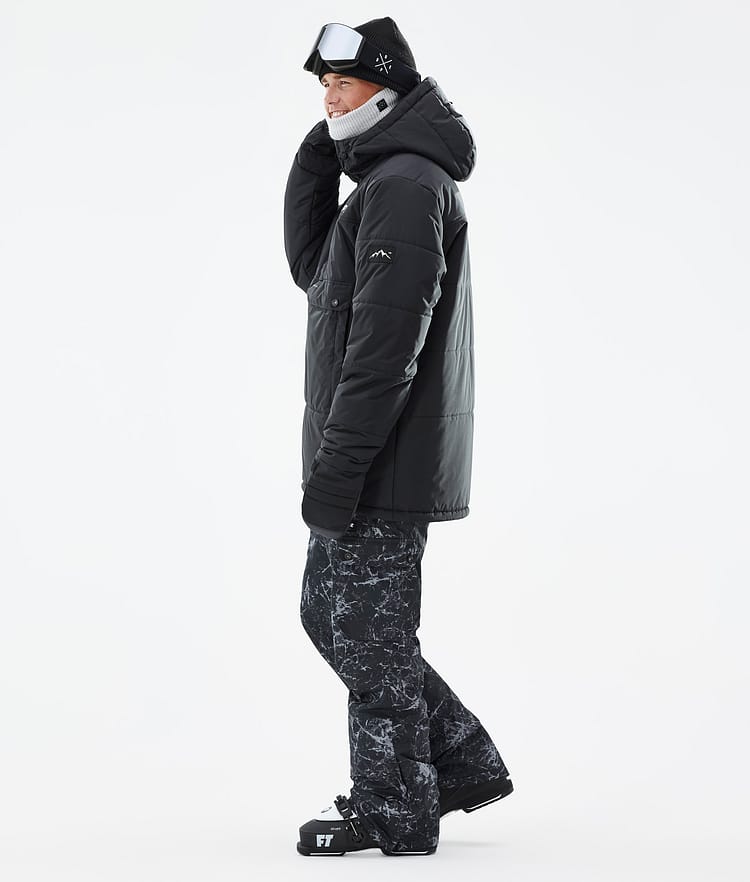 Dope Puffer Lyžařská Bunda Pánské Black, Image 4 of 9
