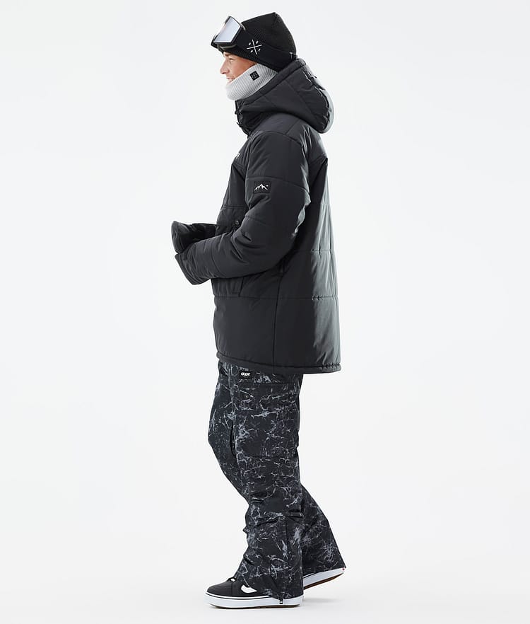Dope Puffer Bunda na Snowboard Pánské Black, Image 4 of 9