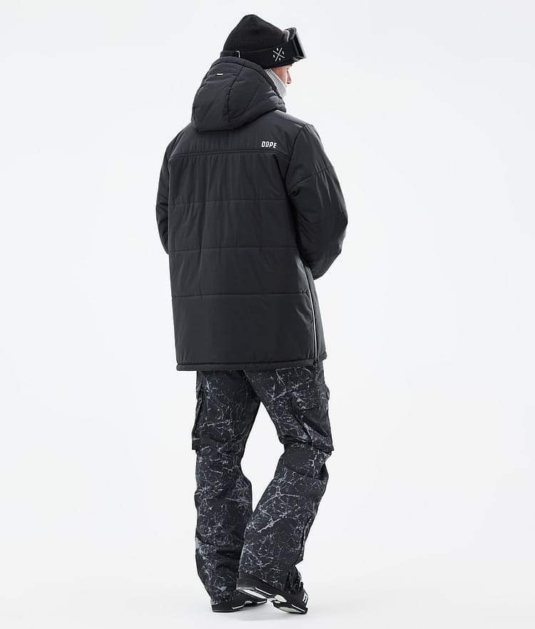 Dope Puffer Lyžařská Bunda Pánské Black, Image 5 of 9