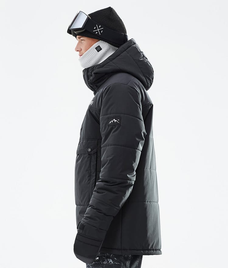 Dope Puffer Lyžařská Bunda Pánské Black, Image 6 of 9