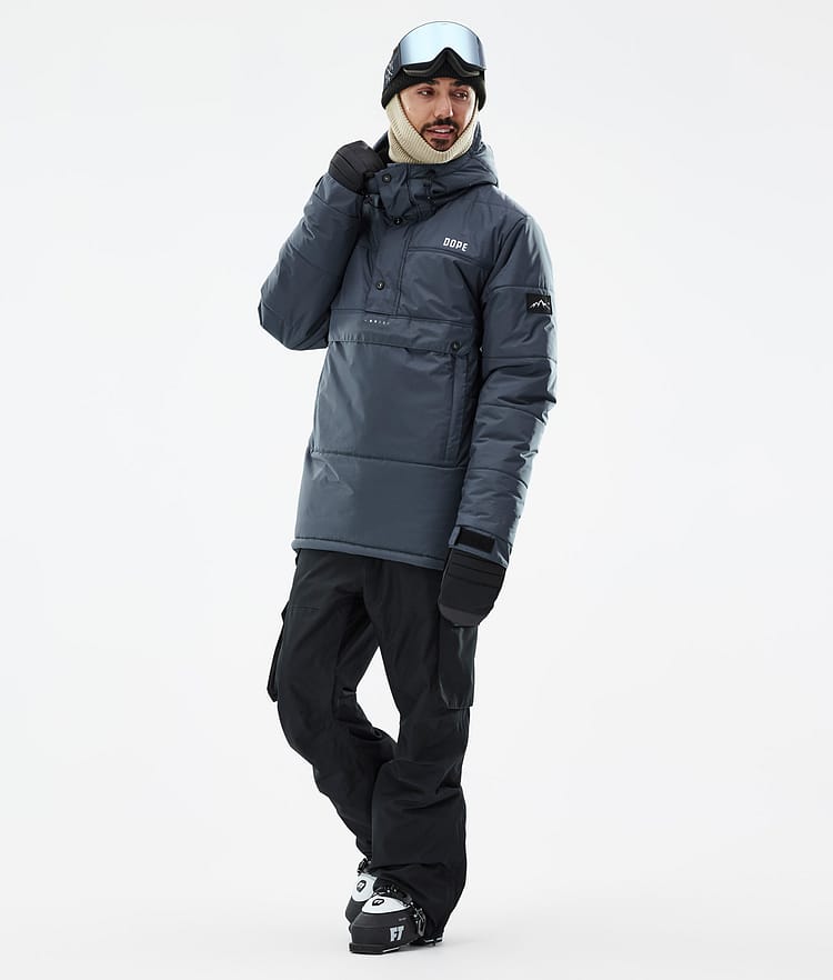 Dope Puffer Lyžařská Bunda Pánské Metal Blue, Image 3 of 9
