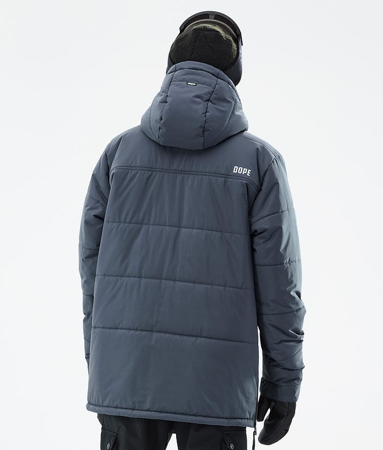 Dope Puffer Bunda na Snowboard Pánské Metal Blue, Image 7 of 9