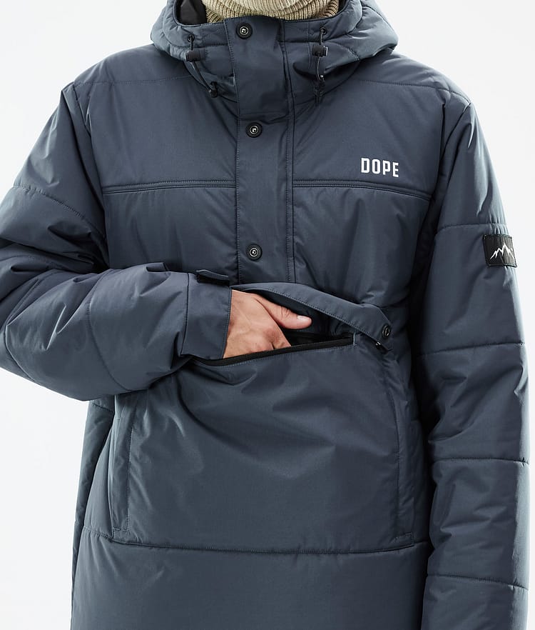 Dope Puffer Bunda na Snowboard Pánské Metal Blue, Image 9 of 9