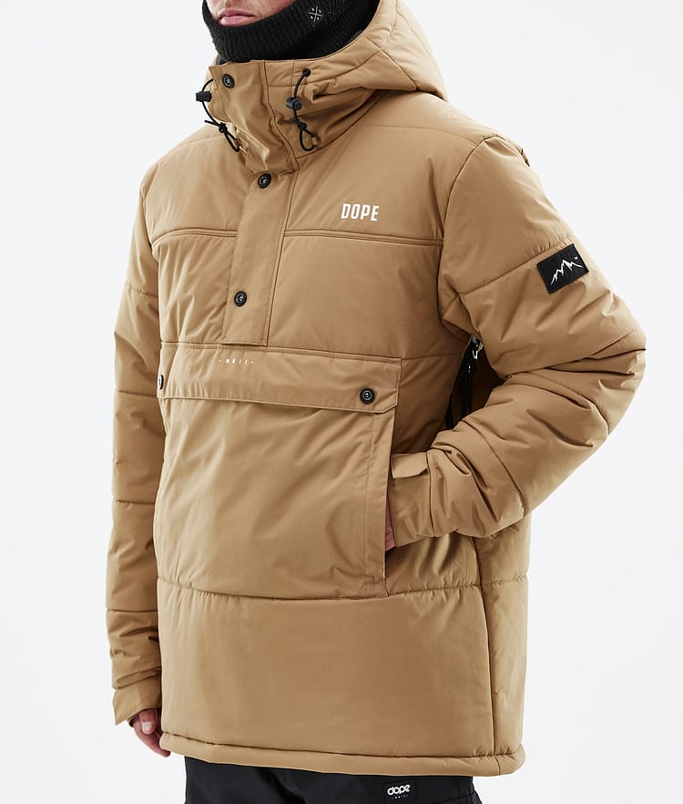 Dope Puffer Chaqueta Esquí Hombre Gold, Image 8 of 9