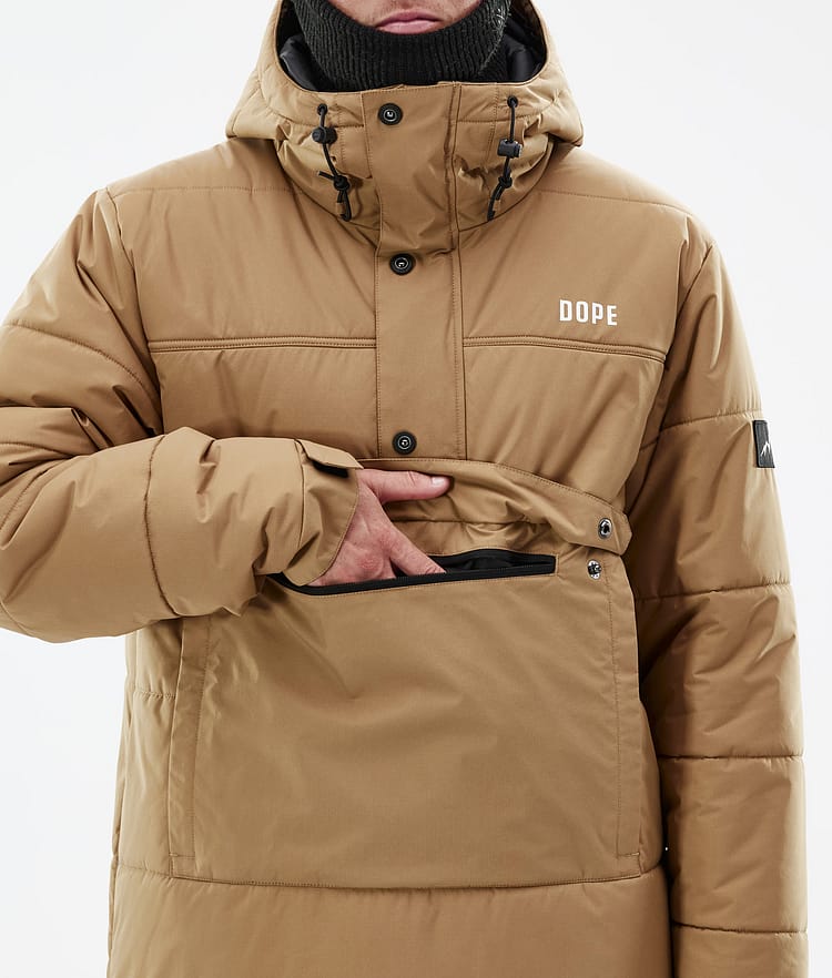 Dope Puffer Chaqueta Esquí Hombre Gold, Image 9 of 9