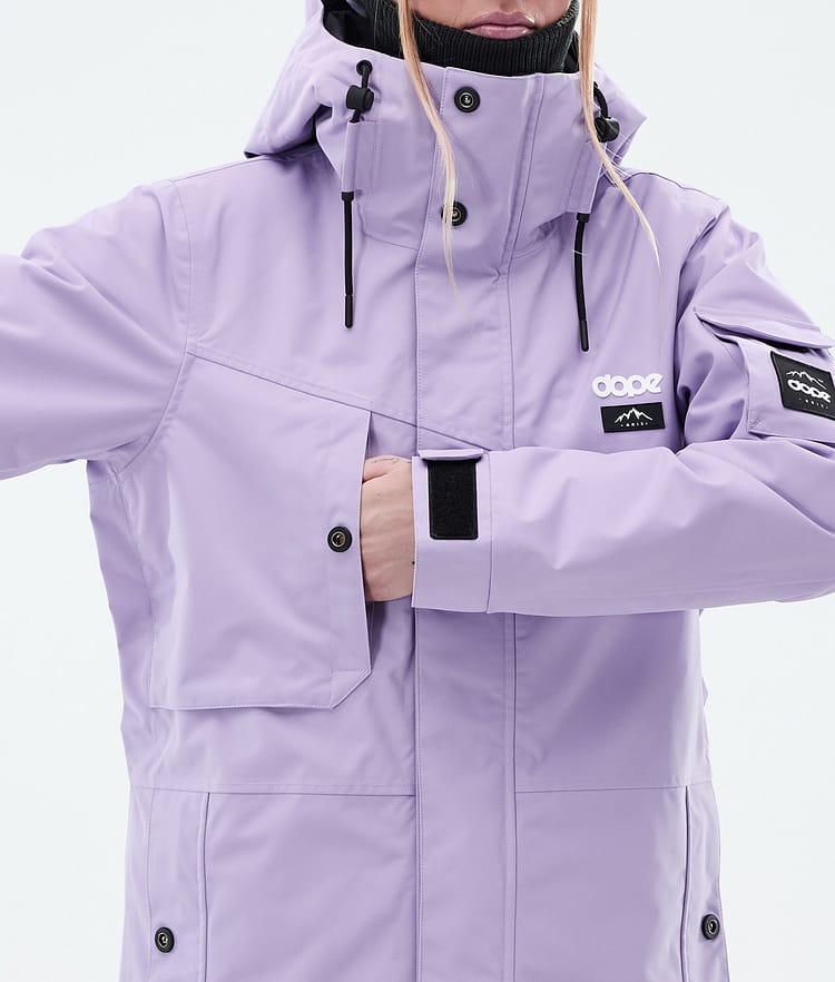Dope Adept W Ski Jacket Women Faded Violet, Image 8 of 9