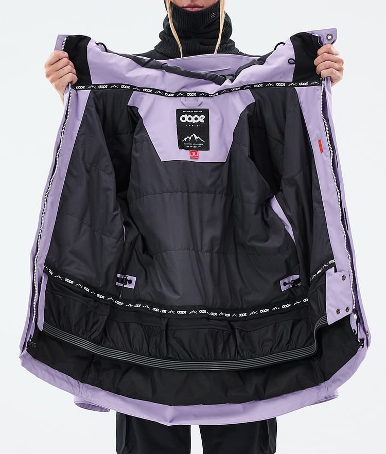 Dope Adept W Ski Jacket Women Faded Violet, Image 9 of 9