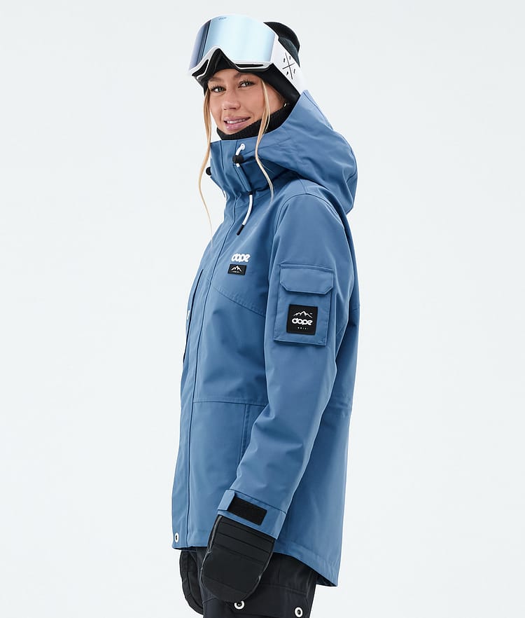 Dope Adept W Snowboard Jacket Women Blue Steel, Image 5 of 9