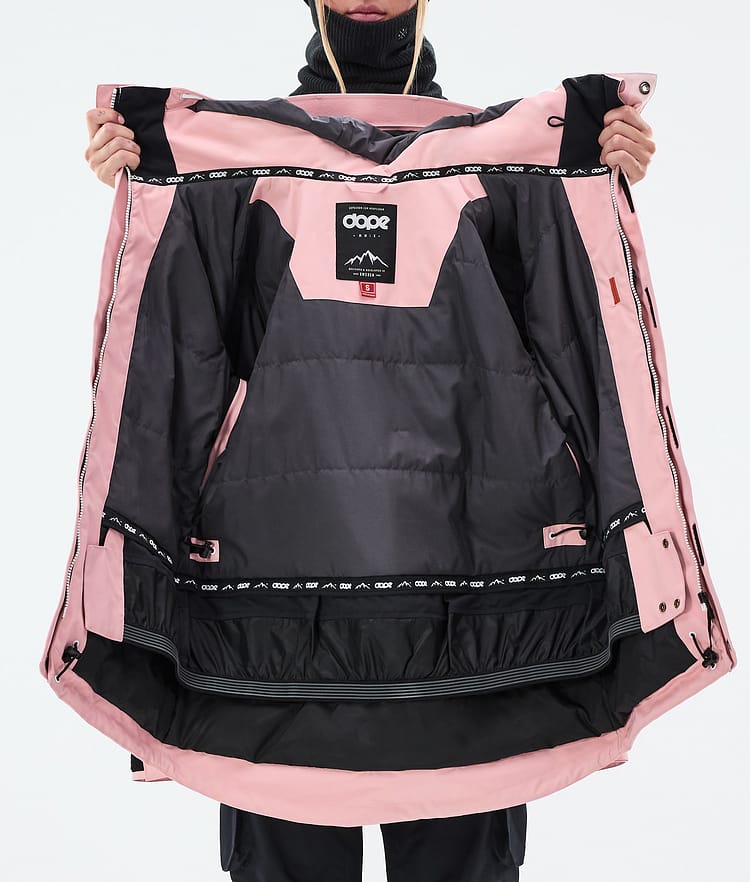 Dope Adept W Snowboard Jacket Women Soft Pink, Image 9 of 9