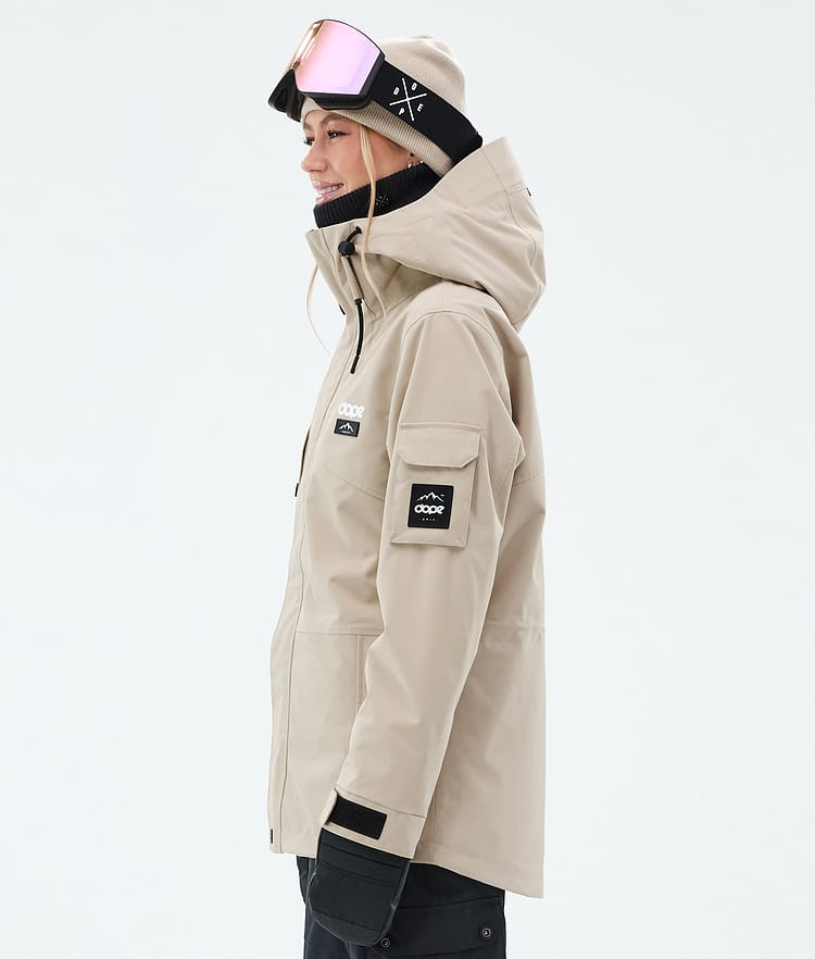 Dope Adept W Snowboard Jacket Women Sand Renewed, Image 5 of 9