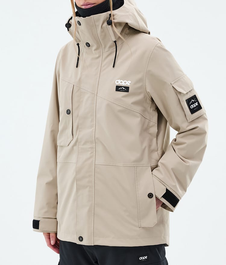 Dope Adept W Ski Jacket Women Sand, Image 7 of 9