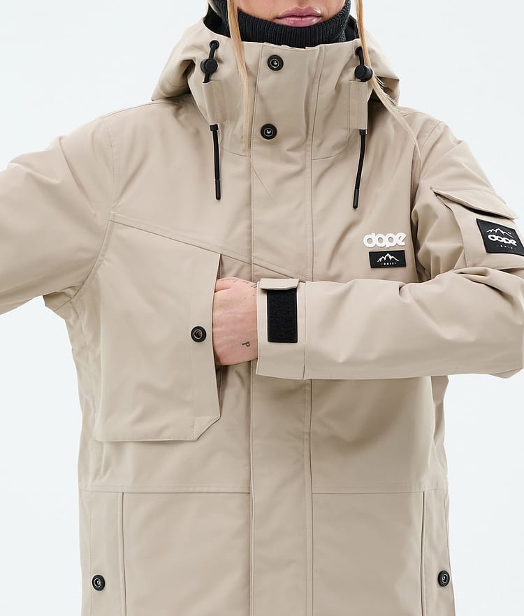 Dope Adept W Snowboard Jacket Women Sand Renewed, Image 8 of 9