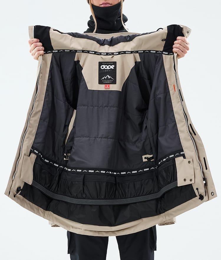 Dope Adept W Snowboard Jacket Women Sand Renewed, Image 9 of 9