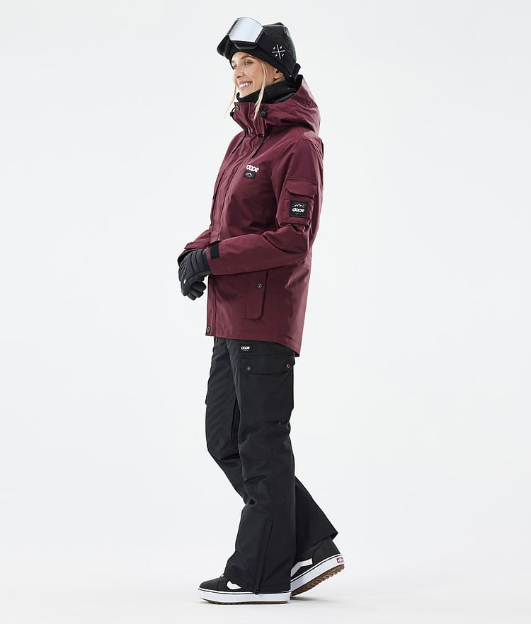 Dope Adept W Snowboard Jacket Women Don Burgundy, Image 3 of 8