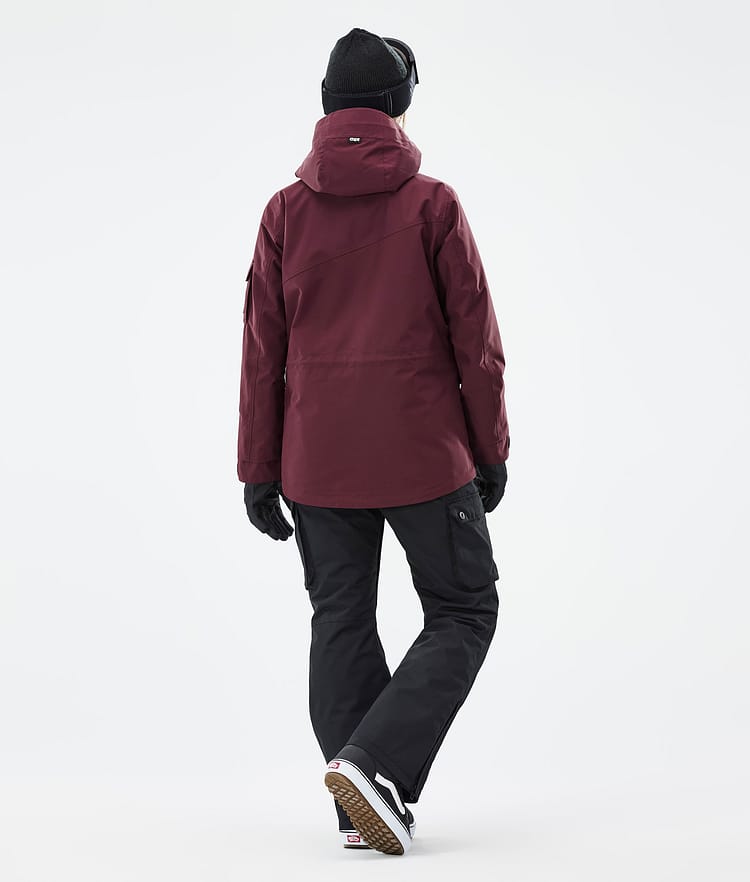 Dope Adept W Snowboard Jacket Women Don Burgundy, Image 4 of 8