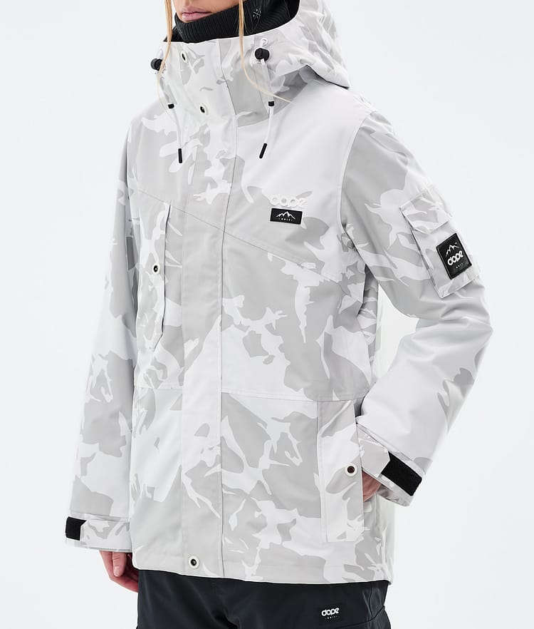 Dope Adept W Snowboard Jacket Women Grey Camo, Image 7 of 9