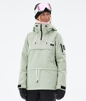 Annok W Snowboard Jacket Soft Green