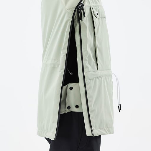 Side Zipper with Inner Placket