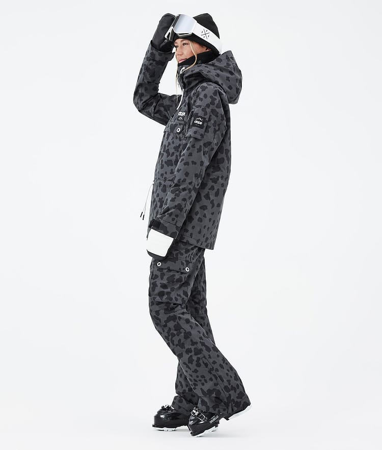 Dope Annok W Ski Jacket Women Dots Phantom, Image 4 of 9