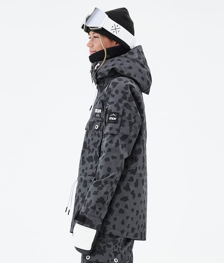 Dope Annok W Ski Jacket Women Dots Phantom, Image 6 of 9