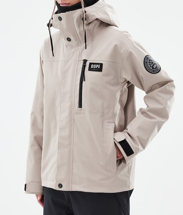 Dope Blizzard W Full Zip 24 Snowboard Jacket Women Sand Renewed, Image 8 of 10