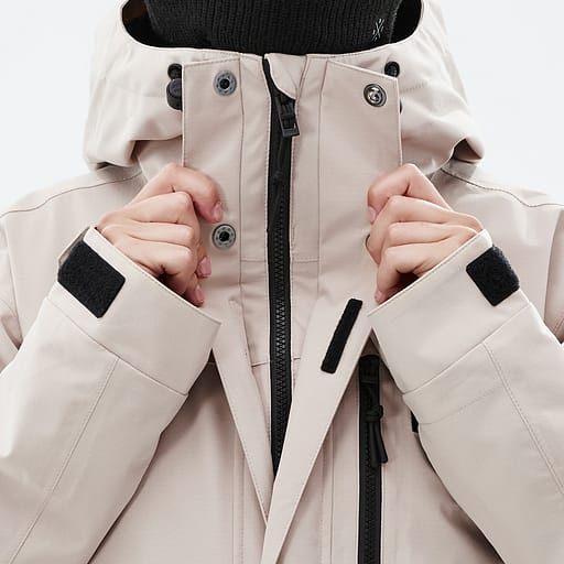 Front Zipper with Double Plackets
