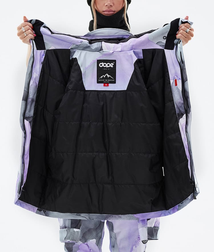 Dope Blizzard W Full Zip Giacca Sci Donna Blot Violet, Image 10 of 10