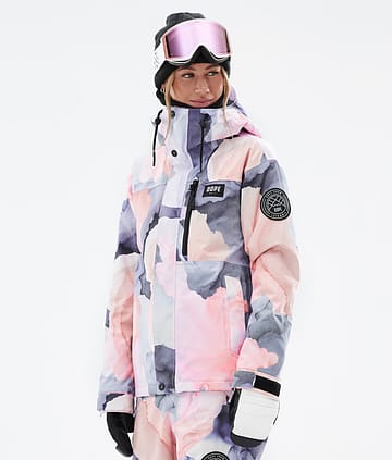 Blizzard W Full Zip Snowboard Jacket Blot Peach