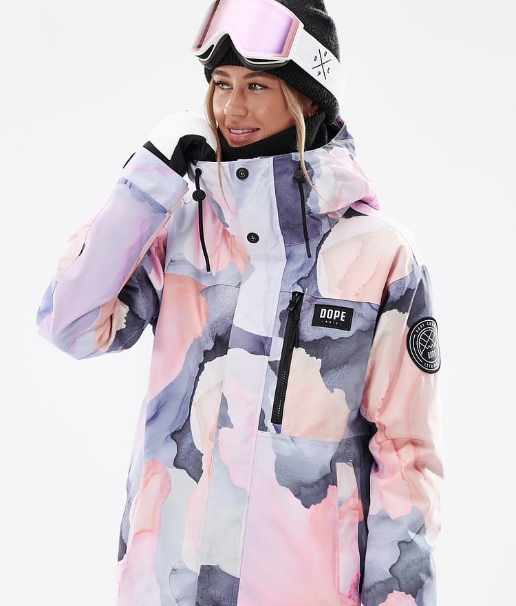 Dope Blizzard W Full Zip Skijakke Dame Blot Peach, Image 2 of 10