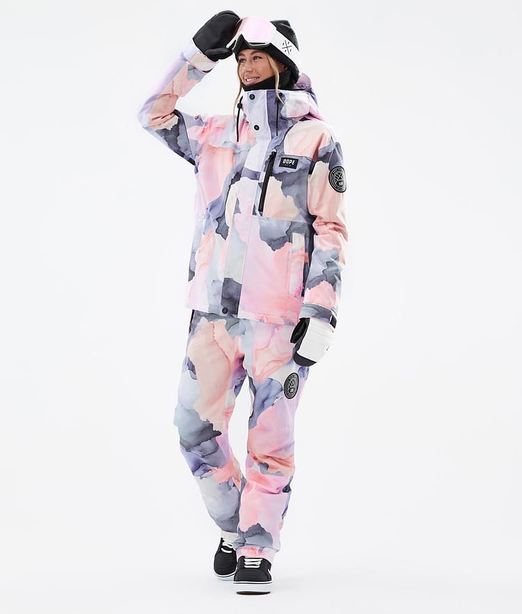 Dope Blizzard W Full Zip Giacca Snowboard Donna Blot Peach, Image 3 of 10