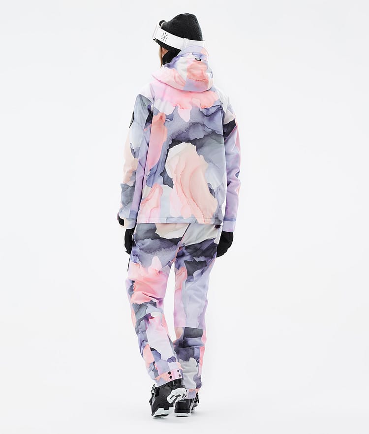 Dope Blizzard W Full Zip Skijakke Dame Blot Peach, Image 5 of 10