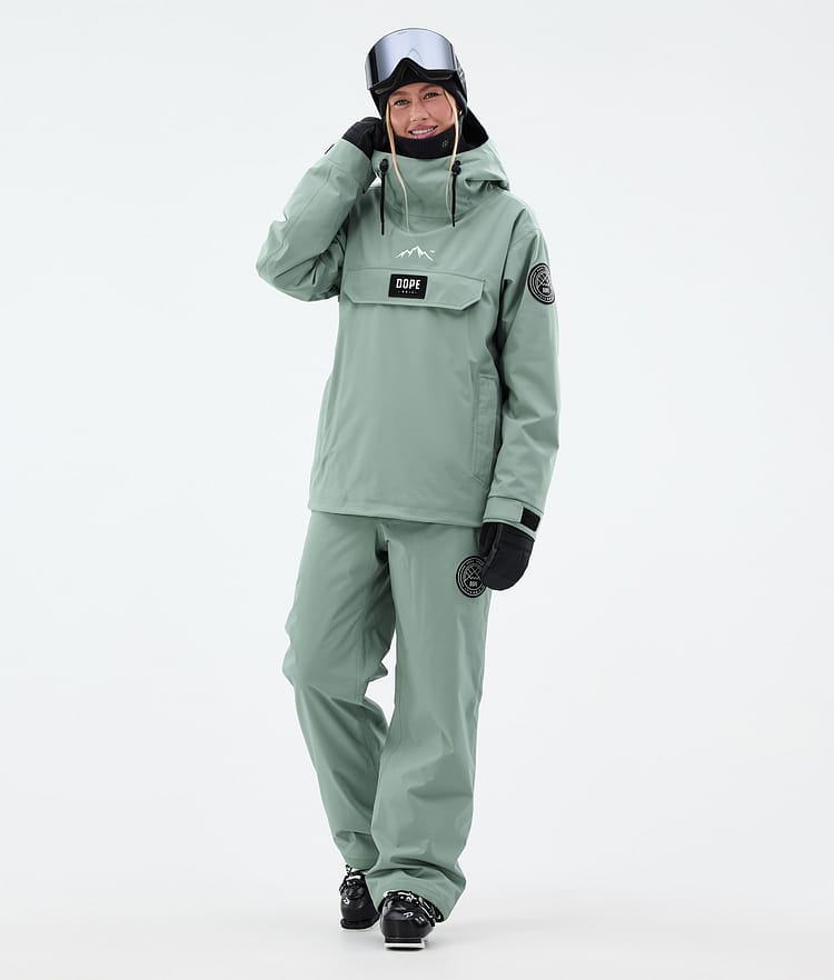 Dope Blizzard W Giacca Sci Donna Faded Green, Image 2 of 8