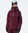 Dope Blizzard W Snowboard Jacket Women Burgundy