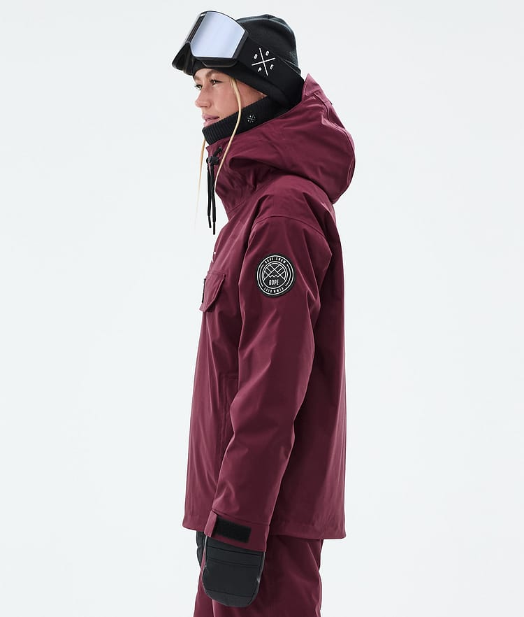 Dope Blizzard W Giacca Sci Donna Burgundy, Image 5 of 8
